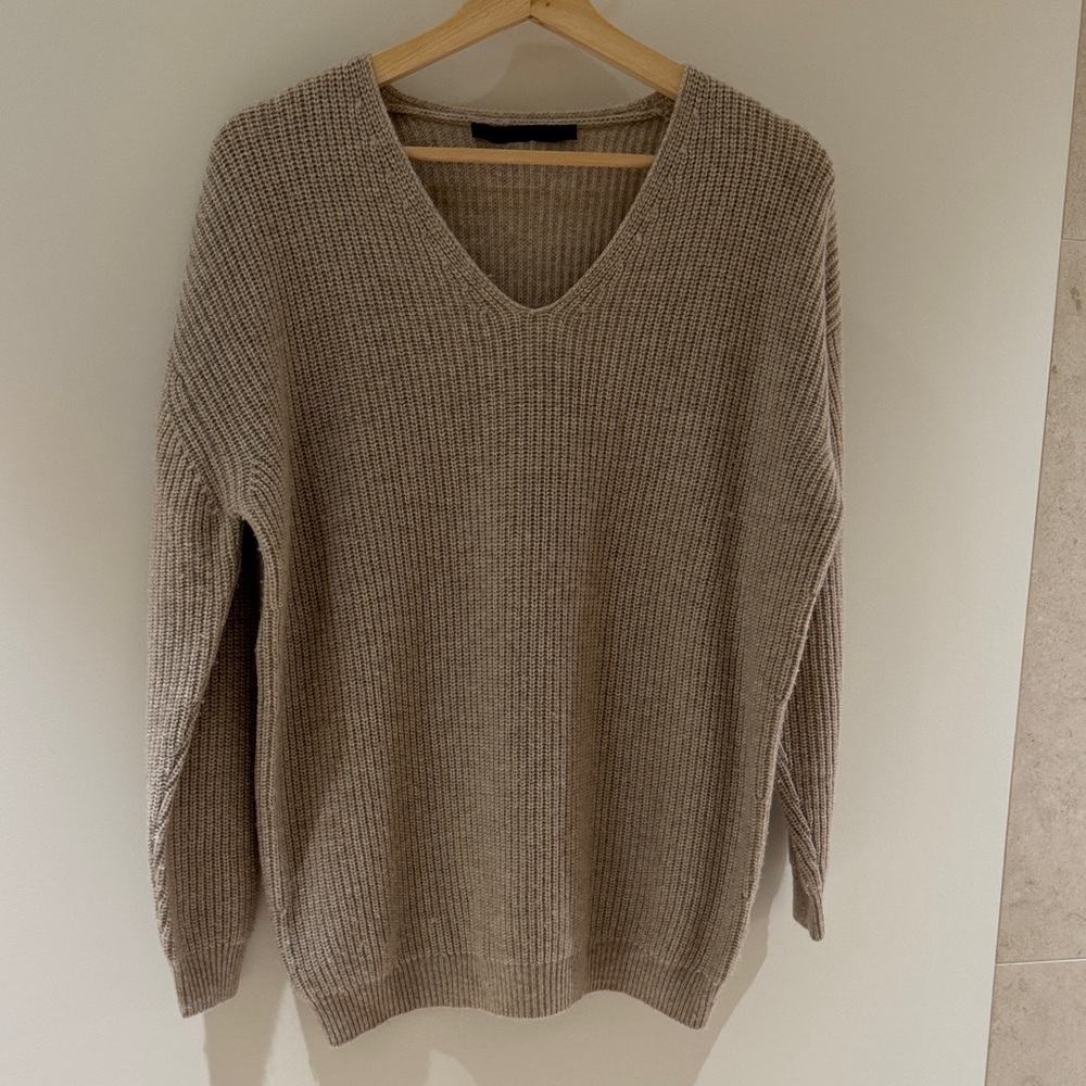 Jenni Kayne Cabin V-Neck Knit Sweater